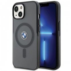 BMW iPhone 15 Plus / 14 Plus Hülle Case Signature MagSafe Grau