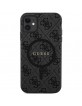 Guess iPhone 11 Hülle Case Cover MagSafe 4G Schwarz