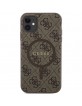 Guess iPhone 11 Case Cover 4G MagSafe Brown
