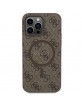 Guess iPhone 13 Pro Case Cover 4G MagSafe Brown