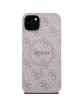 Guess iPhone 14 / 15 / 13 Case Cover 4G MagSafe Pink