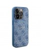 Guess iPhone 14 Pro Max Hülle Case Cover 4G MagSafe Blau
