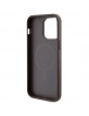 Guess iPhone 15 Pro Hülle Case Cover 4G MagSafe Braun