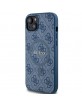 Guess iPhone 15 Plus Hülle Case Cover 4G MagSafe Blau