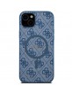 Guess iPhone 15 Plus Case Cover 4G MagSafe Blue