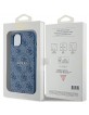 Guess iPhone 15 Plus Hülle Case Cover 4G MagSafe Blau