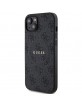 Guess iPhone 15 Plus Case Cover 4G MagSafe Black
