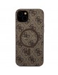 Guess iPhone 15 Plus Case Cover 4G MagSafe Brown