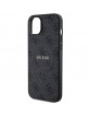 Guess iPhone 15 Case Cover 4G MagSafe Black