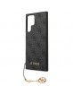 Guess Samsung S24 Ultra Hülle Case Cover 4G Charms Schwarz