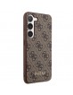 Guess Samsung S24+ Plus Case Cover 4G Brown