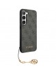 Guess Samsung S24+ Plus Hülle Case Cover 4G Charms Schwarz