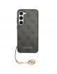 Guess Samsung S24 Case Cover 4G Charms Black
