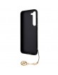 Guess Samsung S24 Hülle Case Cover 4G Charms Schwarz