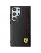 Ferrari Samsung S24 Ultra Case Cover Carbon Printed Black
