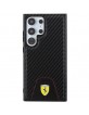 Ferrari Samsung S24 Ultra Case cover carbon stitched black