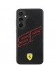 Ferrari Samsung S24+ Plus Case Cover SF Perforated Black