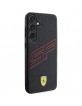 Ferrari Samsung S24+ Plus Case Cover SF Perforated Black