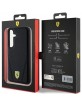 Ferrari Samsung S24+ Plus Case Cover V Lines MagSafe Black