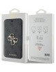 Guess iPhone 15 Pro Book Case Cover 4G Big Metal Logo Gray