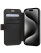 Guess iPhone 15 Pro Max Tasche Book Case 4G Big Metal Logo Braun