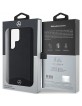 Mercedes Samsung S24 Ultra Case Cover Genuine Leather MagSafe Black
