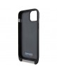 BMW iPhone 15 Plus, 14 Plus Case M Carbon Tricolor Strap Black