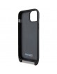 BMW iPhone 15, 14, 13 Case M Carbon Stripe Strap black
