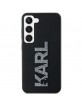 Karl Lagerfeld Samsung S23+ Plus Hülle Case 3D Glitter Logo Schwarz