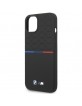 BMW iPhone 15 14 13 Case Cover MagSafe Silicone Pattern Black