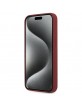 BMW iPhone 15 Pro Max Case Cover MagSafe Silicone Signature Red