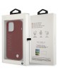 BMW iPhone 15 Pro Max Hülle Case Cover MagSafe Silikon Signature Rot