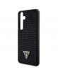 Guess Samsung S24+ Plus Case Crystal Rhinestone Triangle Black