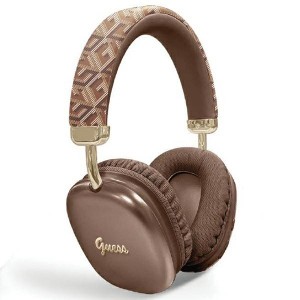 Guess Bluetooth 5.3 Over Ear Headphones Gcube Metallic Brown
