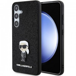 Karl Lagerfeld Samsung S24+ Plus Case Ikonik Metal Pin Black