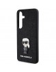 Karl Lagerfeld  Samsung S24+ Plus Hülle Case Ikonik Metal Pin Schwarz