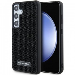 Karl Lagerfeld Samsung S24 Case Crystal Rhinestone Black