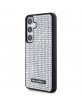 Karl Lagerfeld Samsung S24 Case Crystal Rhinestone Silver