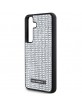 Karl Lagerfeld Samsung S24 Case Crystal Rhinestone Silver