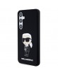 Karl Lagerfeld Samsung S24 Case Silicone Ikonik Black