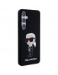 Karl Lagerfeld Samsung S24 Case Silicone Ikonik Black