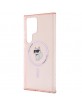 Karl Lagerfeld Samsung S24 Ultra Hülle Case MagSafe Choupette Rosa Pink