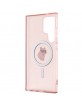 Karl Lagerfeld Samsung S24 Ultra Hülle Case MagSafe Choupette Rosa Pink