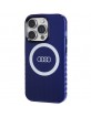 Audi iPhone 14 Pro Hülle Case MagSafe IML Q5 Logo Blau