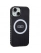 Audi iPhone 15, 14, 13 Case MagSafe IML Q5 Logo Black