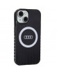 Audi iPhone 15, 14, 13 Hülle Case MagSafe IML Q5 Logo Schwarz