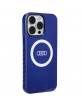 Audi iPhone 15 Pro Max Case MagSafe IML Q5 Logo Blue