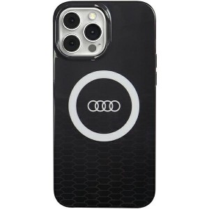 Audi iPhone 13 Pro Case MagSafe IML Big Logo Black