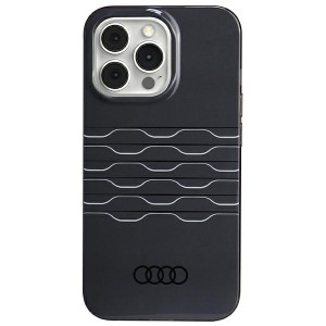 Audi iPhone 13 Pro Case MagSafe IML Logo Black
