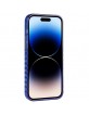 Audi iPhone 14 Pro Max Case MagSafe IML A6 Logo Blue